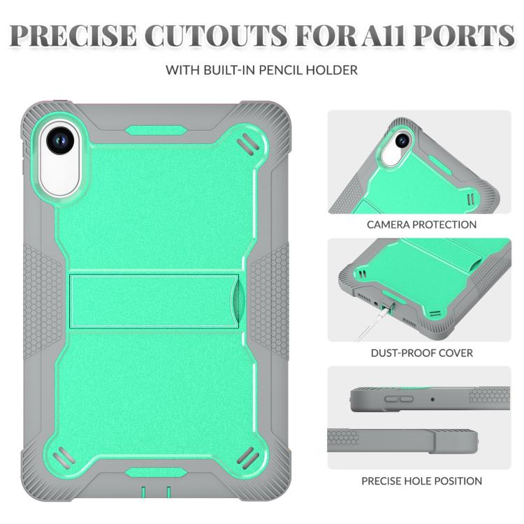 Shockproof Silicone Hybrid PC Tablet Case with Holder