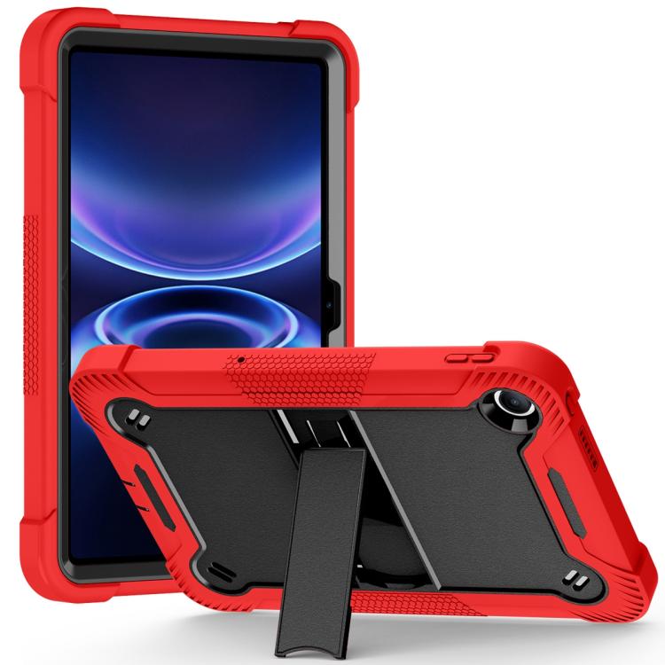 Shockproof Silicone Hybrid PC Tablet Case with Holder, For Xiaomi Redmi Pad 2 SE 9.7 2026, For Xiaomi Redmi Pad 2, For Xiaomi Pad 7 / 7 Pro