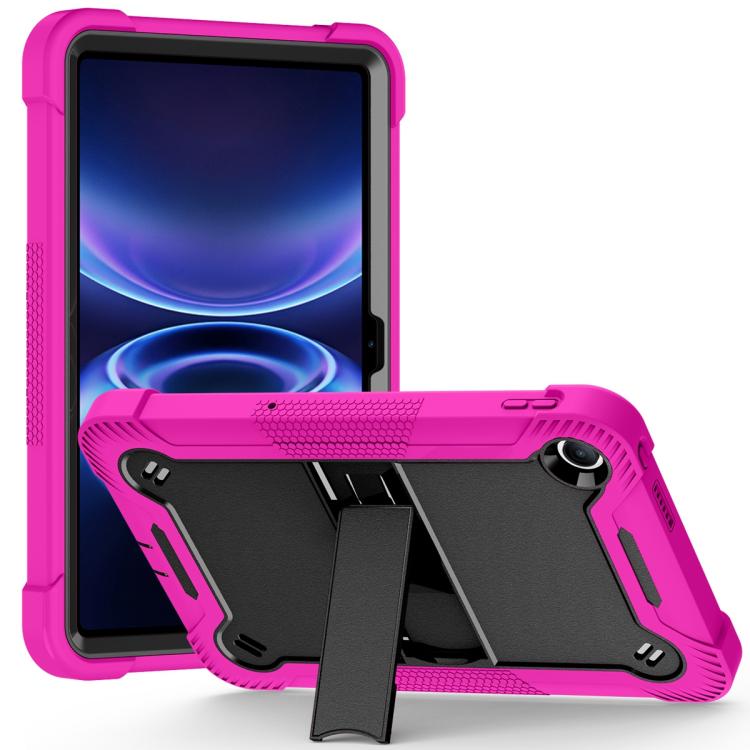 Shockproof Silicone Hybrid PC Tablet Case with Holder, For Xiaomi Redmi Pad 2 SE 9.7 2026, For Xiaomi Redmi Pad 2, For Xiaomi Pad 7 / 7 Pro