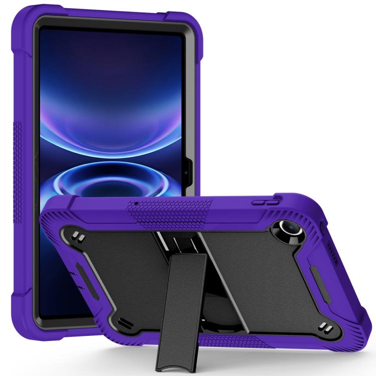 Shockproof Silicone Hybrid PC Tablet Case with Holder, For Xiaomi Redmi Pad 2 SE 9.7 2026, For Xiaomi Redmi Pad 2, For Xiaomi Pad 7 / 7 Pro