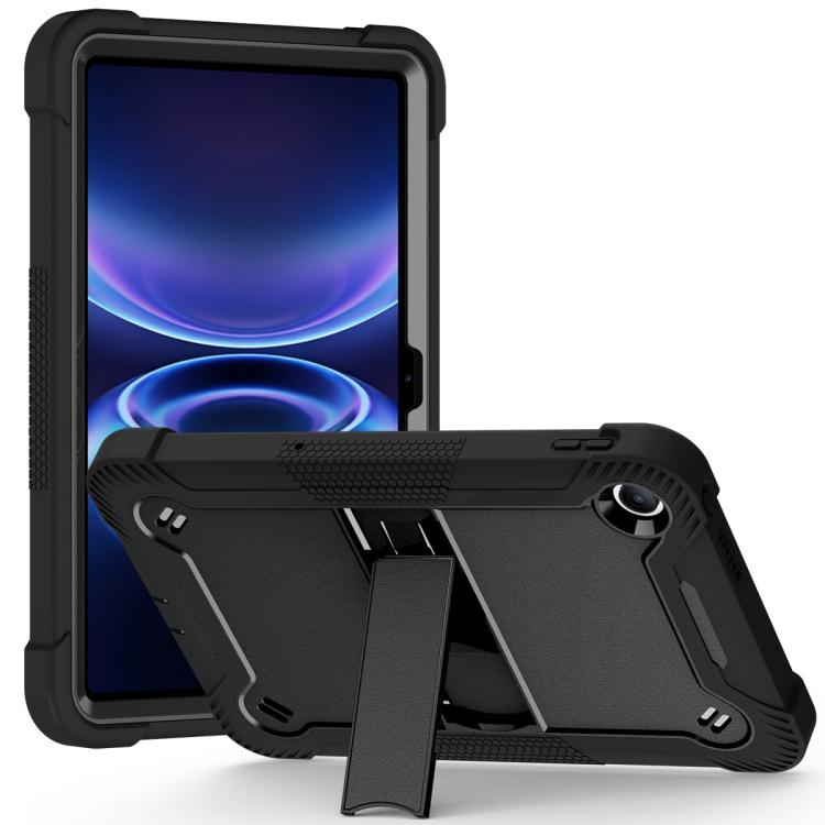 Shockproof Silicone Hybrid PC Tablet Case with Holder, For Xiaomi Redmi Pad 2 SE 9.7 2026, For Xiaomi Redmi Pad 2, For Xiaomi Pad 7 / 7 Pro