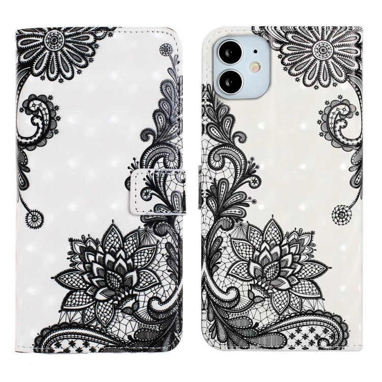 Oil Embossed 3D Drawing Leather Phone Case, For iPhone 11 Pro Max, For iPhone 11