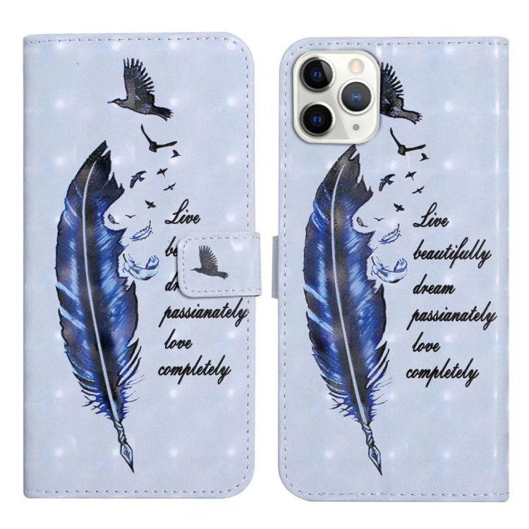 Oil Embossed 3D Drawing Leather Phone Case, For iPhone 11 Pro, For iPhone X / XS