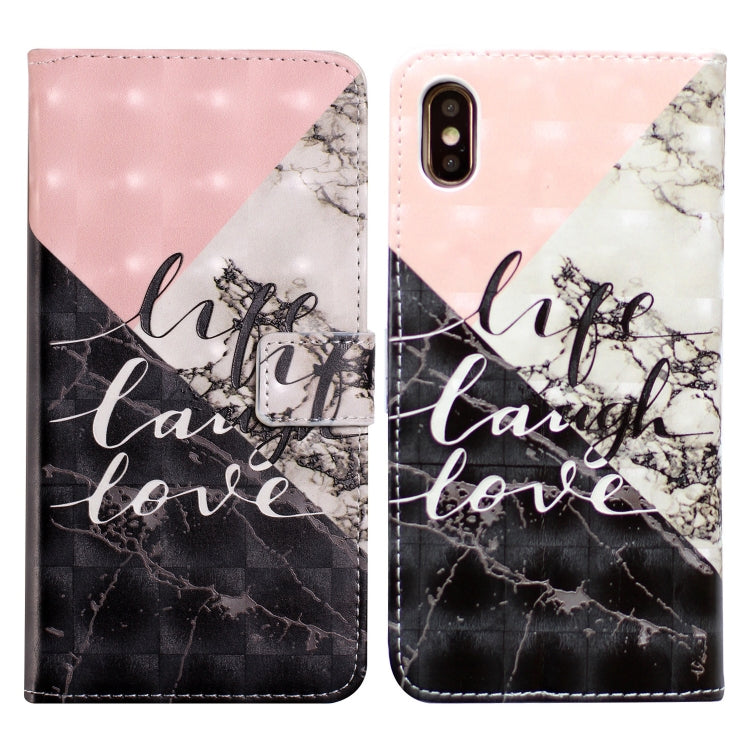 Oil Embossed 3D Drawing Leather Phone Case, For iPhone XR, For iPhone XS Max
