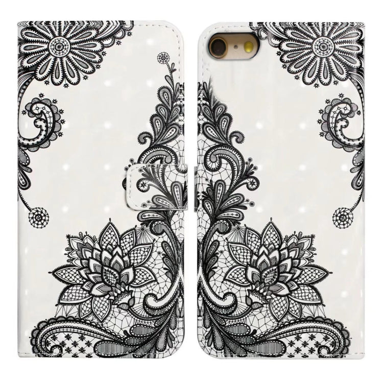 Oil Embossed 3D Drawing Leather Phone Case, For iPhone 7 / 8 / SE 2022, For iPhone 13 Pro Max