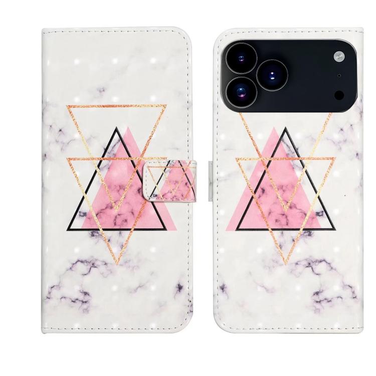 Oil Embossed 3D Drawing Leather Phone Case, For iPhone 17 Pro Max, For iPhone 17 Pro