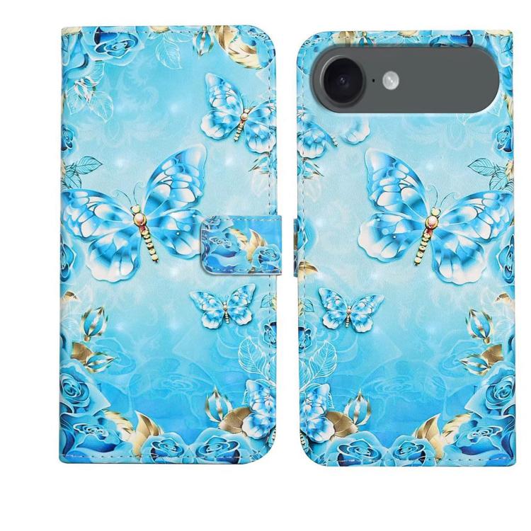 Oil Embossed 3D Drawing Leather Phone Case, For iPhone 17, For iPhone 17 Air