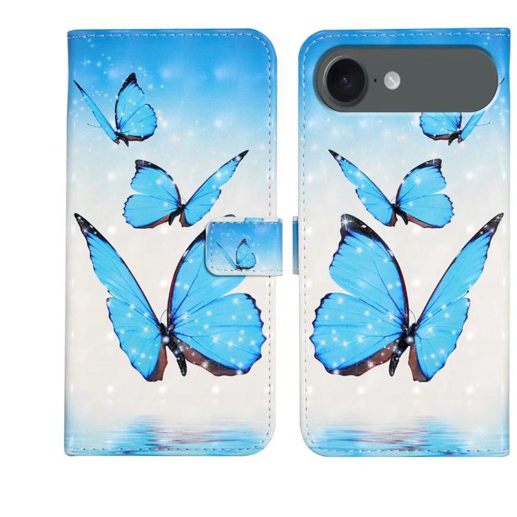 Oil Embossed 3D Drawing Leather Phone Case, For iPhone 17, For iPhone 17 Air