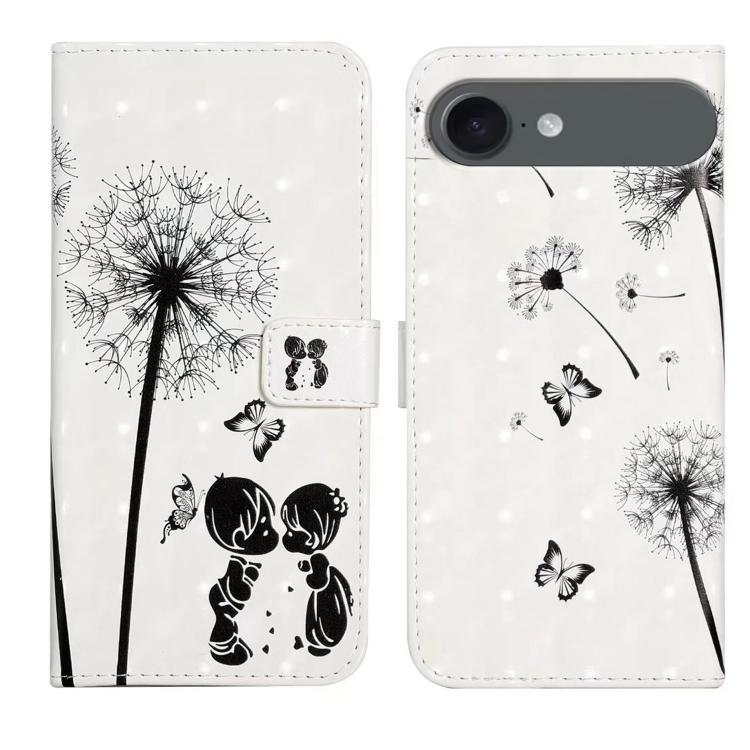 Oil Embossed 3D Drawing Leather Phone Case, For iPhone 17, For iPhone 17 Air