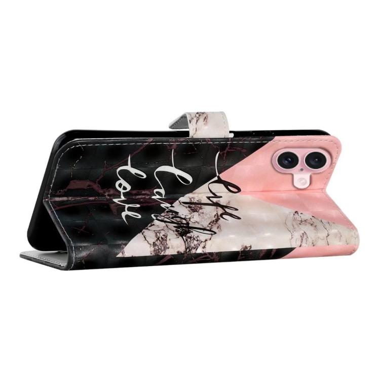 Oil Embossed 3D Drawing Leather Phone Case, For iPhone 17, For iPhone 17 Air