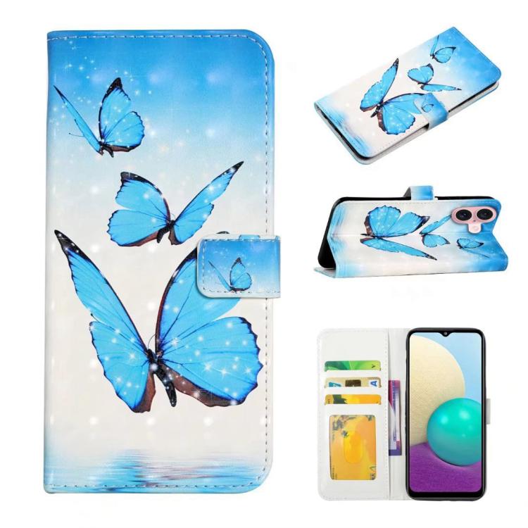 Oil Embossed 3D Drawing Leather Phone Case, For iPhone 17, For iPhone 17 Air