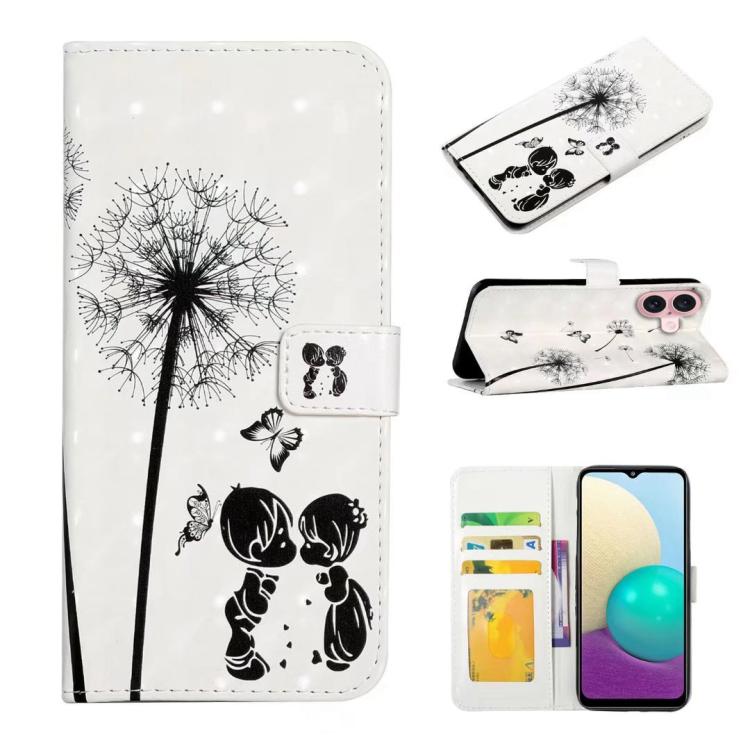Oil Embossed 3D Drawing Leather Phone Case, For iPhone 17, For iPhone 17 Air