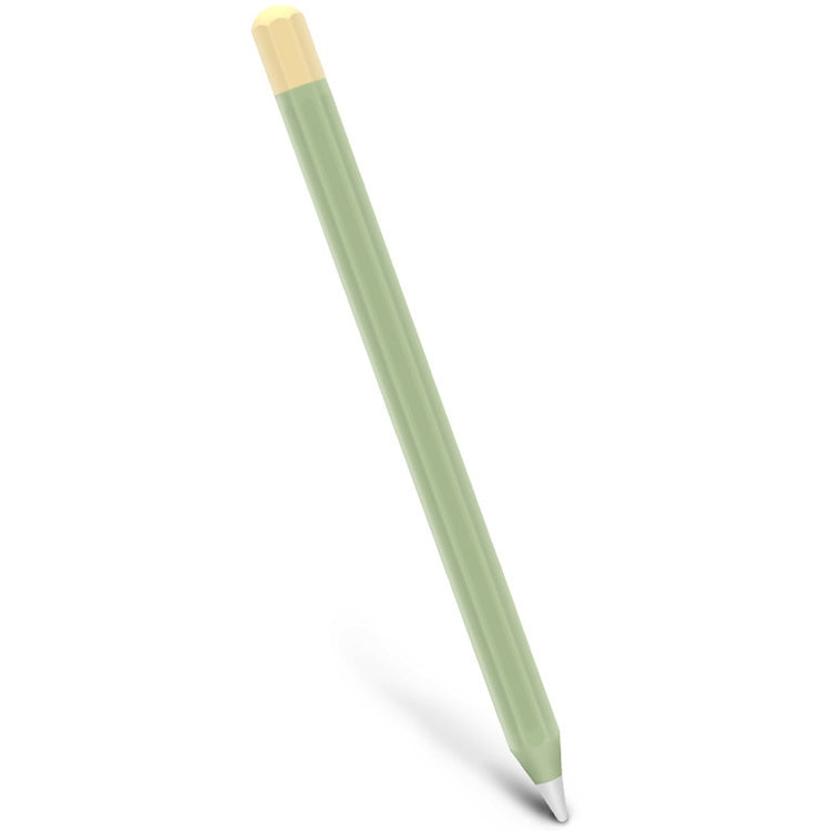 Stylus Touch Pen Split Contrast Color Silicone Protective Case, For Apple Pencil 2