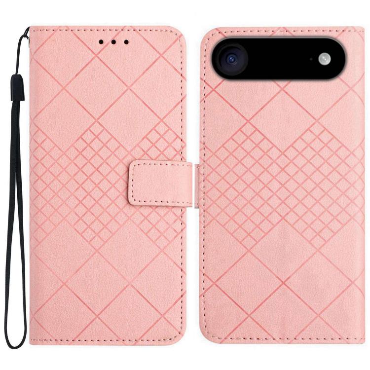 Rhombic Grid Texture Leather Phone Case, For iPhone 17 Pro Max, For iPhone 17 Pro, For iPhone 17, For iPhone 17 Air