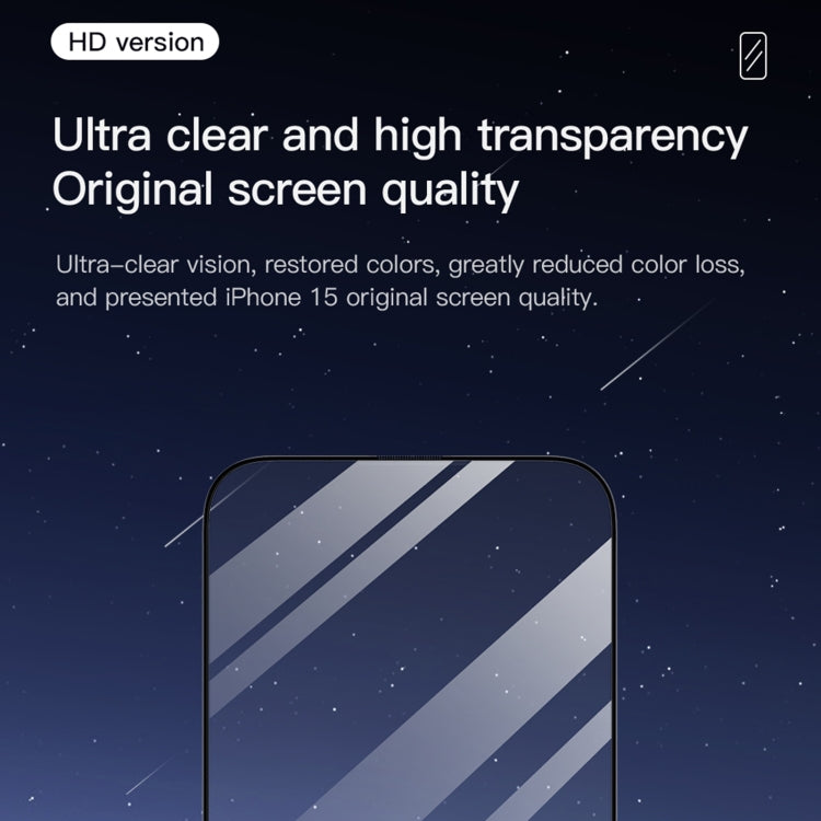 TOTU AB-057 CSG High Aluminum Glass 2.5D Full-coverage HD Tempered Glass Film