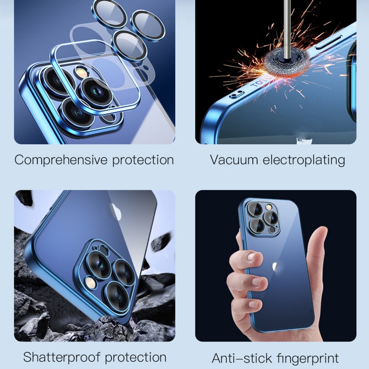 TOTUDESIGN PC-2 Series Electroplating TPU Phone Case, For iPhone 15 Pro Max, For iPhone 15 Pro