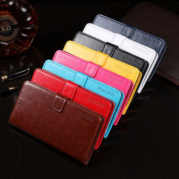 idewei Crazy Horse Texture Horizontal Flip Leather Case with Holder & Card Slots & Wallet, For Samsung Galaxy A51 5G, For Samsung Galaxy A71 5G, For Xiaomi Mi Note 10 Lite