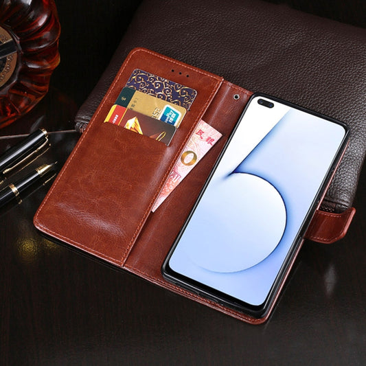 idewei Realme X3 case opened displaying card storage capacity