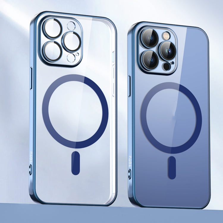 Coque de téléphone TOTUDESIGN PC-3 Series MagSafe en TPU galvanisé pour iPhone 15 Plus, iPhone 15