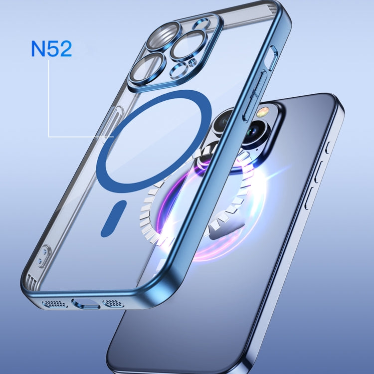 Coque de téléphone TOTUDESIGN PC-3 Series MagSafe en TPU galvanisé pour iPhone 15 Plus, iPhone 15