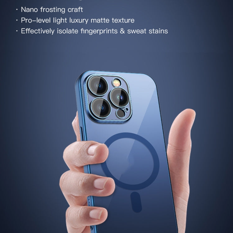 Coque de téléphone TOTUDESIGN PC-3 Series MagSafe en TPU galvanisé pour iPhone 15 Pro Max, iPhone 15 Pro