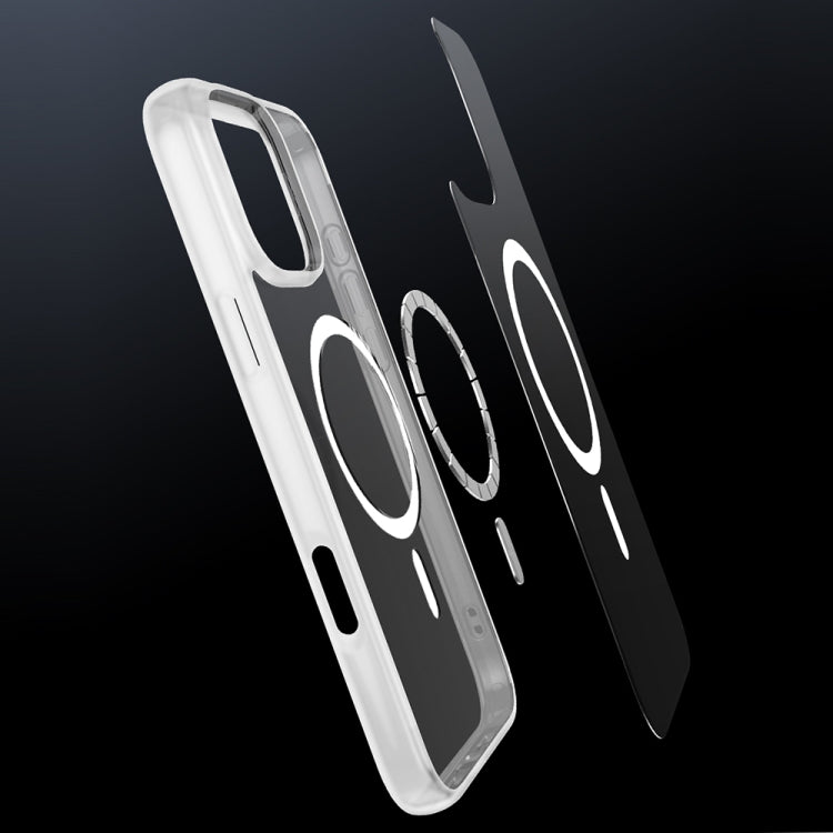 Coque magnétique TOTUDESIGN PC-5 Crystal Shield Series Magsafe pour iPhone 16 Pro Max, iPhone 16 Pro, iPhone 16, iPhone 15 Pro Max, iPhone 15 Pro, iPhone 15 Plus, iPhone 15