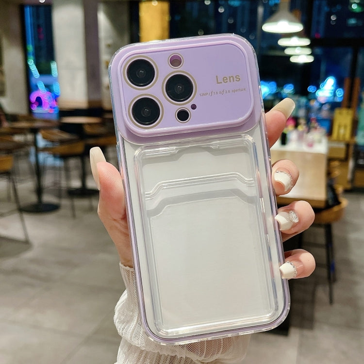 Large Window PC Hybrid TPU Phone Case with Card Slot, Series 1