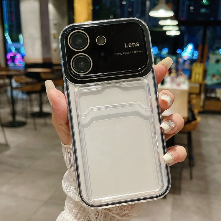 Large Window PC Hybrid TPU Phone Case with Card Slot, Series 1