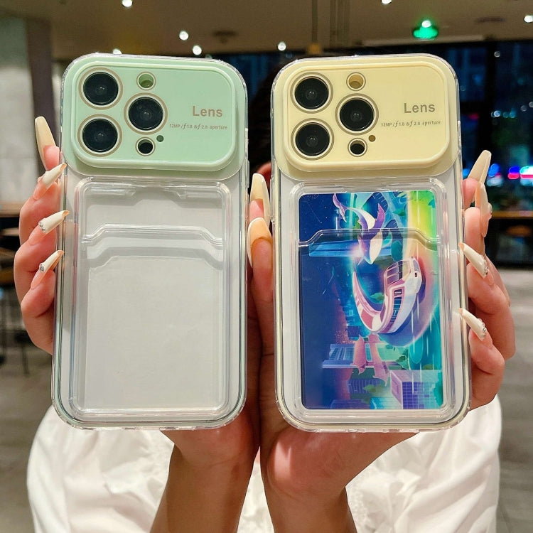 Large Window PC Hybrid TPU Phone Case with Card Slot, Series 1