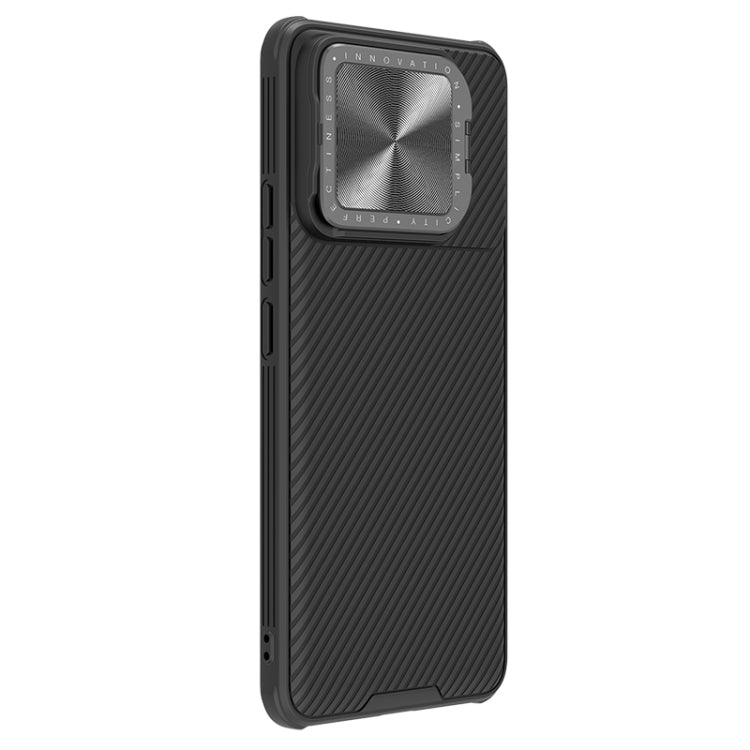 Coque de téléphone NILLKIN noire effet miroir, texture CD, pour Xiaomi 14 Ultra, Xiaomi 14 Pro, Xiaomi 14, Xiaomi Redmi K70/K70 Pro
