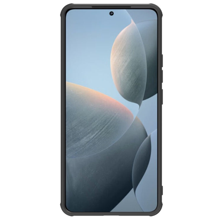 Coque de téléphone NILLKIN noire effet miroir, texture CD, pour Xiaomi 14 Ultra, Xiaomi 14 Pro, Xiaomi 14, Xiaomi Redmi K70/K70 Pro