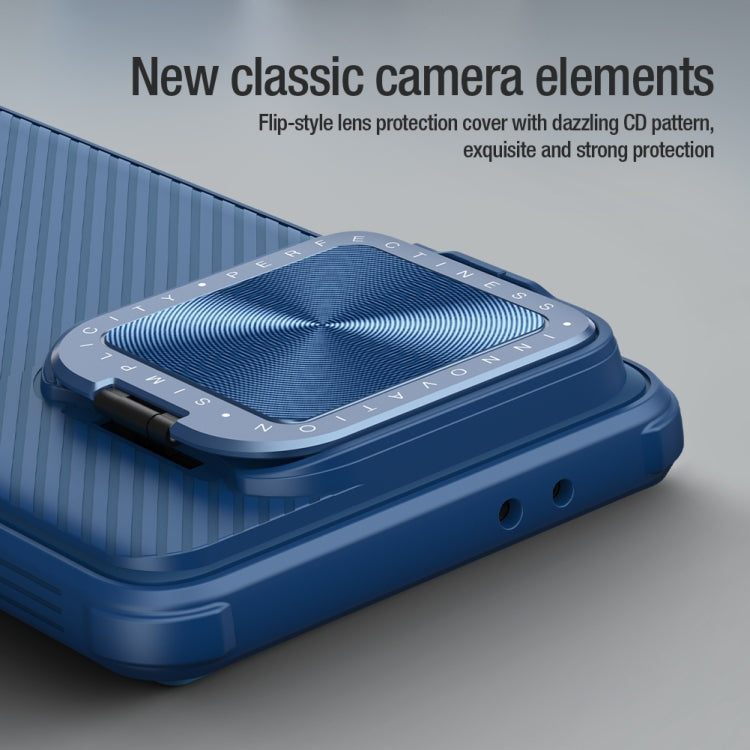 Coque de téléphone NILLKIN noire effet miroir, texture CD, pour Xiaomi 14 Ultra, Xiaomi 14 Pro, Xiaomi 14, Xiaomi Redmi K70/K70 Pro