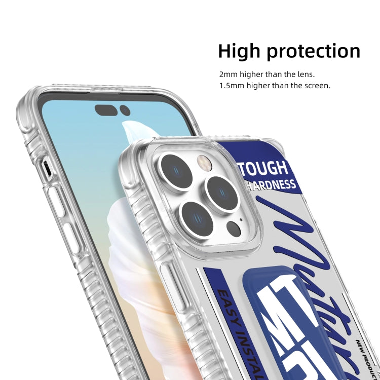 Mutural Wing Flash Series TPU Phone Case with IML Stand, For iPhone 15 Pro Max, For iPhone 15 Pro