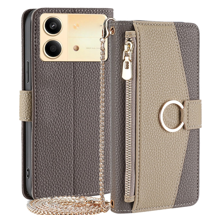 Crossbody Litchi Texture Leather Phone Case, Series 1