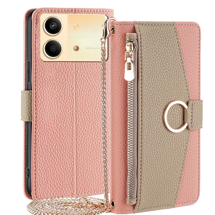 Crossbody Litchi Texture Leather Phone Case, Series 1