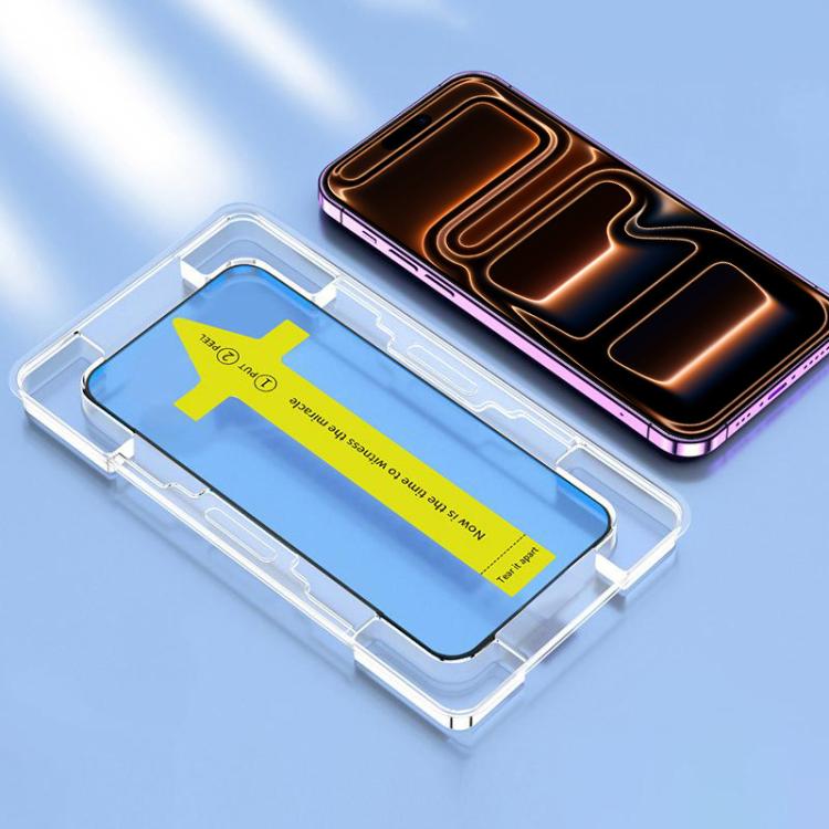 HD Fast Attach Dust-proof Anti-static Tempered Glass Film, For iPhone 18 Pro / 17 Pro, For iPhone 18 Pro Max / 17 Pro Max, For iPhone 17, For iPhone Air, For iPhone 16 Pro Max, For iPhone 16 Pro, For iPhone 16 Plus / 15 Plus, For iPhone 16 / 15        ...