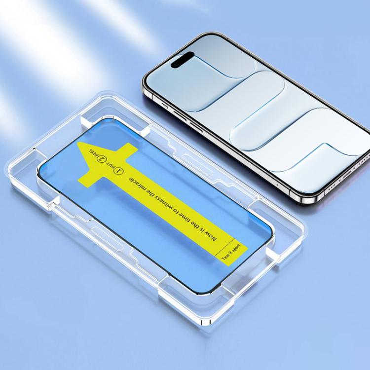 HD Fast Attach Dust-proof Anti-static Tempered Glass Film, For iPhone 18 Pro / 17 Pro, For iPhone 18 Pro Max / 17 Pro Max, For iPhone 17, For iPhone Air, For iPhone 16 Pro Max, For iPhone 16 Pro, For iPhone 16 Plus / 15 Plus, For iPhone 16 / 15        ...