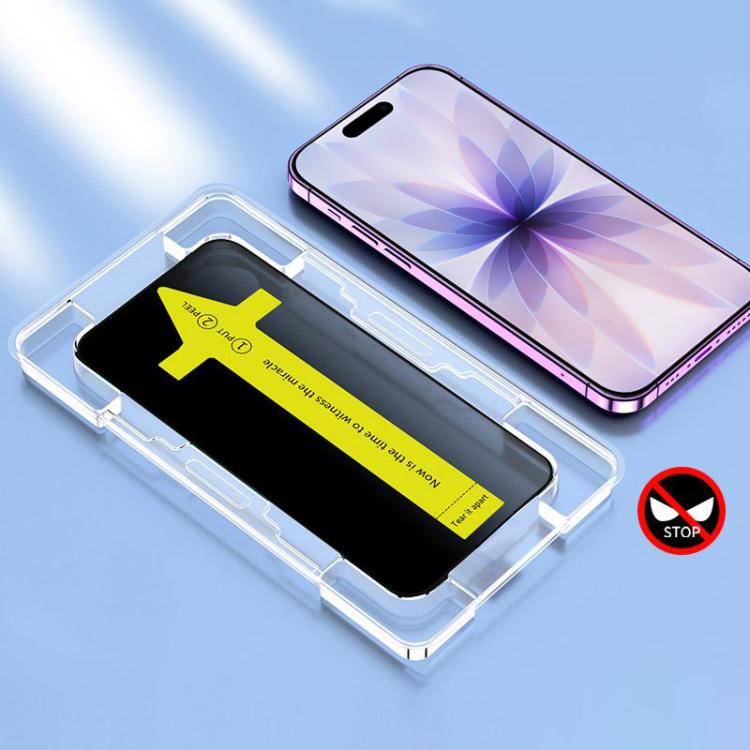 Anti-peeping Fast Attach Dust-proof Anti-static Tempered Glass Film