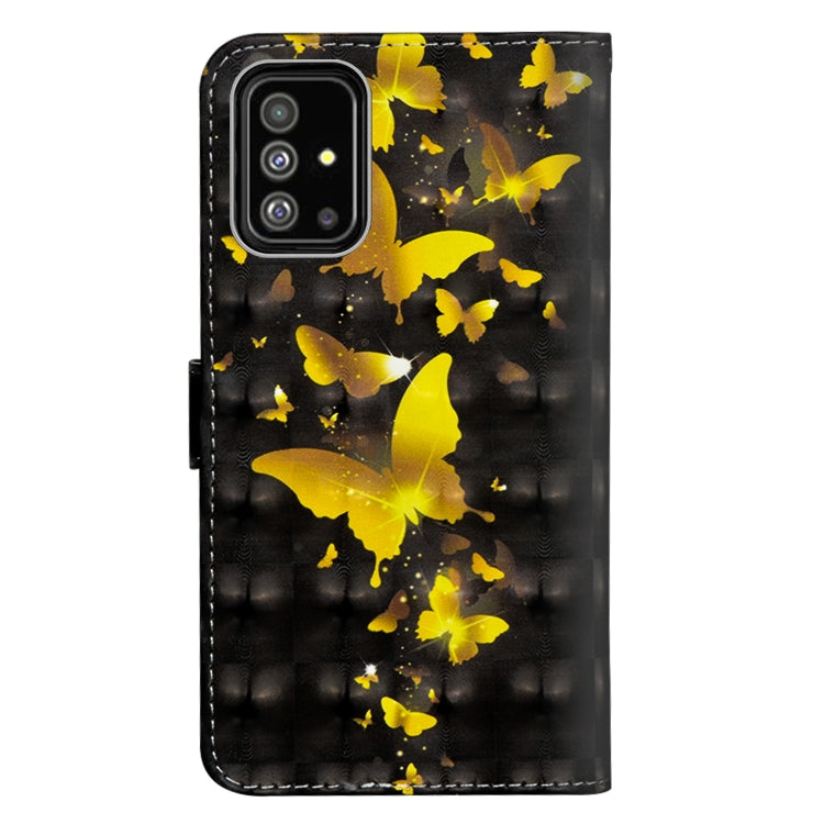 3D Painting Pattern Horizontal Flip TPU + PU Leather Case with Holder & Card Slots & Wallet, For Samsung Galaxy A71, For Samsung Galaxy A01