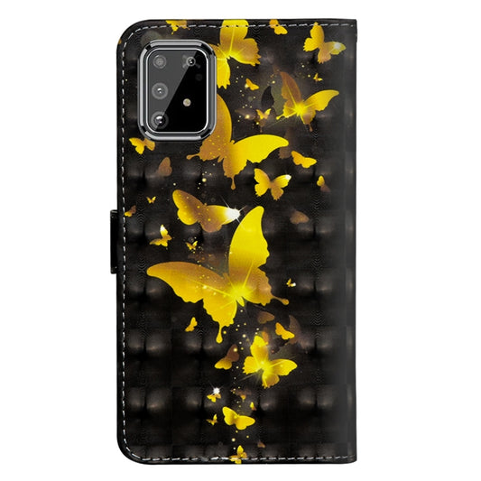 Galaxy G390S phone case with 3D painting pattern and horizontal flip mechanism