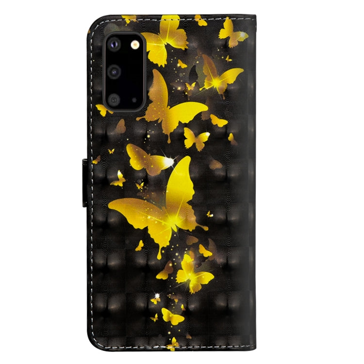 3D Painting Pattern Horizontal Flip TPU + PU Leather Case with Holder & Card Slots & Wallet, For Samsung Galaxy S20 Ultra