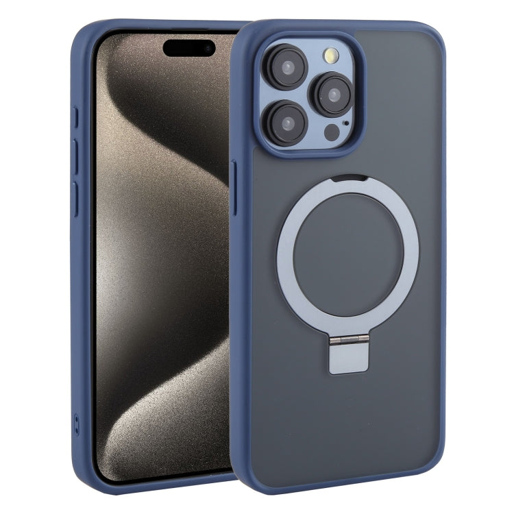 DFANS DESIGN Frosted Magsafe Magnetic Holder Phone Case, For iPhone 15 Pro Max, For iPhone 15 Pro