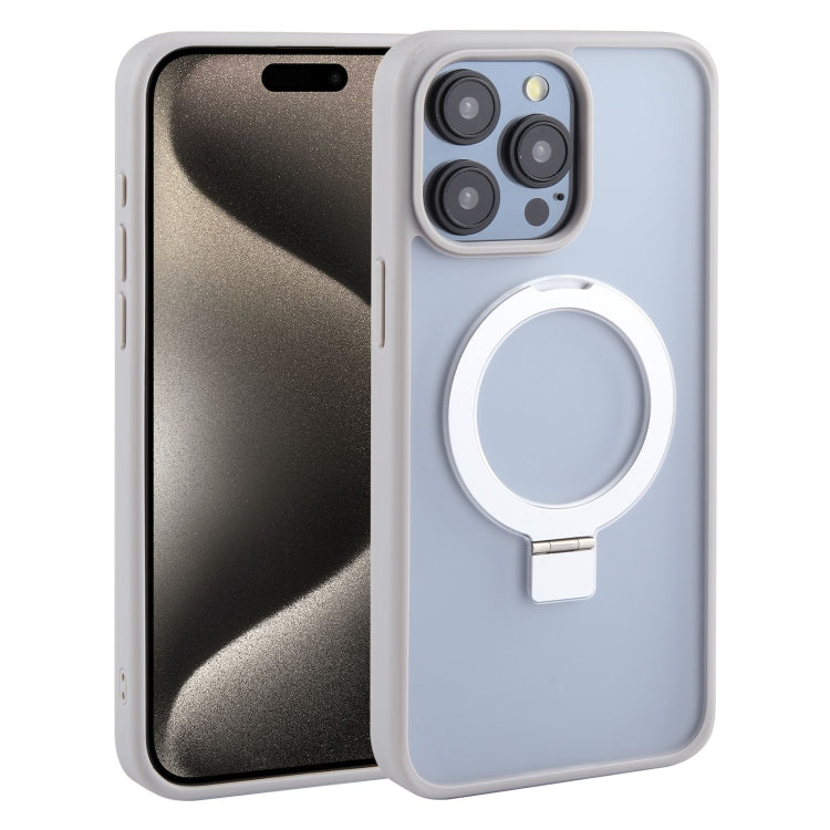DFANS DESIGN Frosted Magsafe Magnetic Holder Phone Case, For iPhone 15 Pro Max, For iPhone 15 Pro