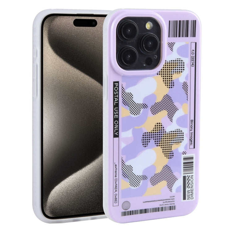 Mutural Billboard Series Phone Case, For iPhone 15 Pro Max, For iPhone 15 Pro