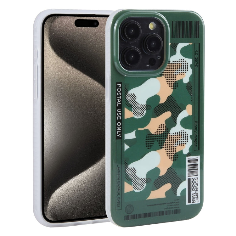 Mutural Billboard Series Phone Case, For iPhone 15 Pro Max, For iPhone 15 Pro
