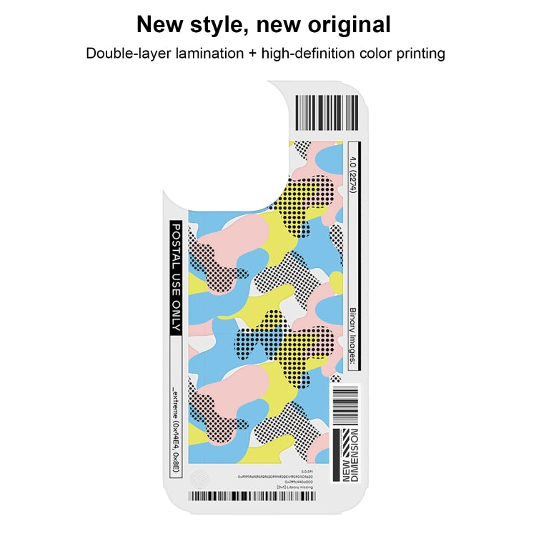 Mutural Billboard Series Phone Case, For iPhone 15 Pro Max, For iPhone 15 Pro