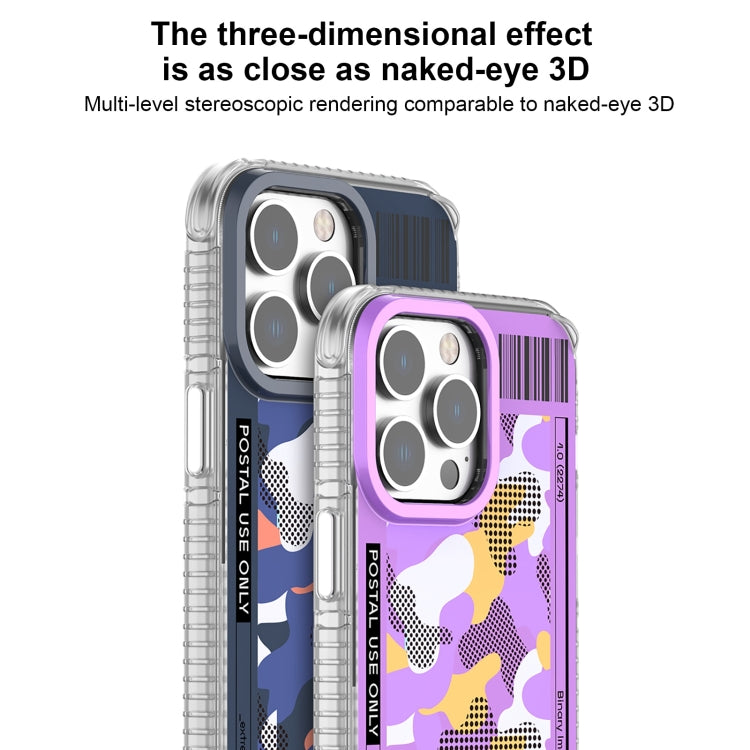 Mutural Billboard Series Phone Case, For iPhone 15 Pro Max, For iPhone 15 Pro