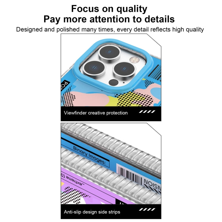 Mutural Billboard Series Phone Case, For iPhone 15 Pro Max, For iPhone 15 Pro