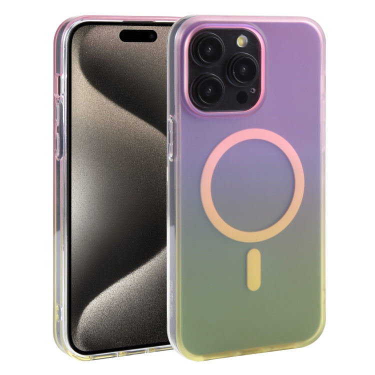 Mutural MagSafe Magnetic Gradient Phone Case, For iPhone 15 Pro Max, For iPhone 15 Pro