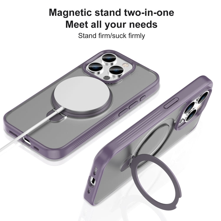 Mutural MagSafe Magnetic Holder Phone Case, For iPhone 15 Pro Max, For iPhone 15 Pro